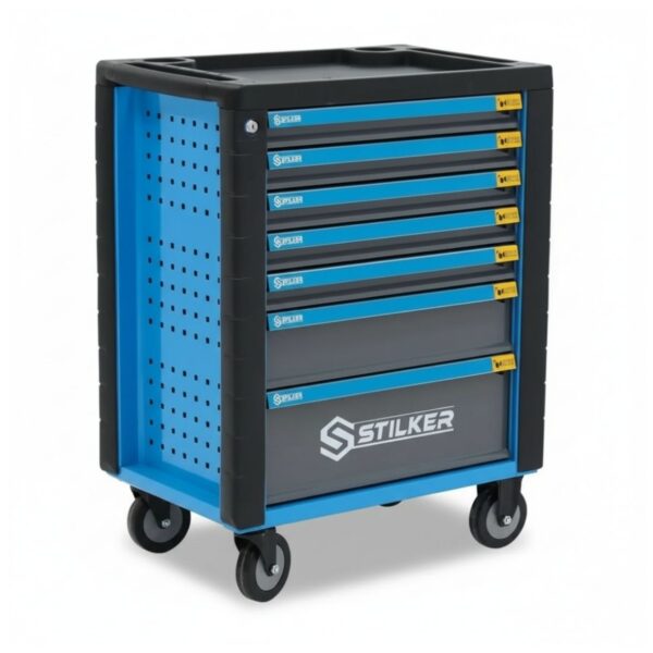 CARRO DE TALLER DE 7 CAJONES 710X465X930MM VACIO