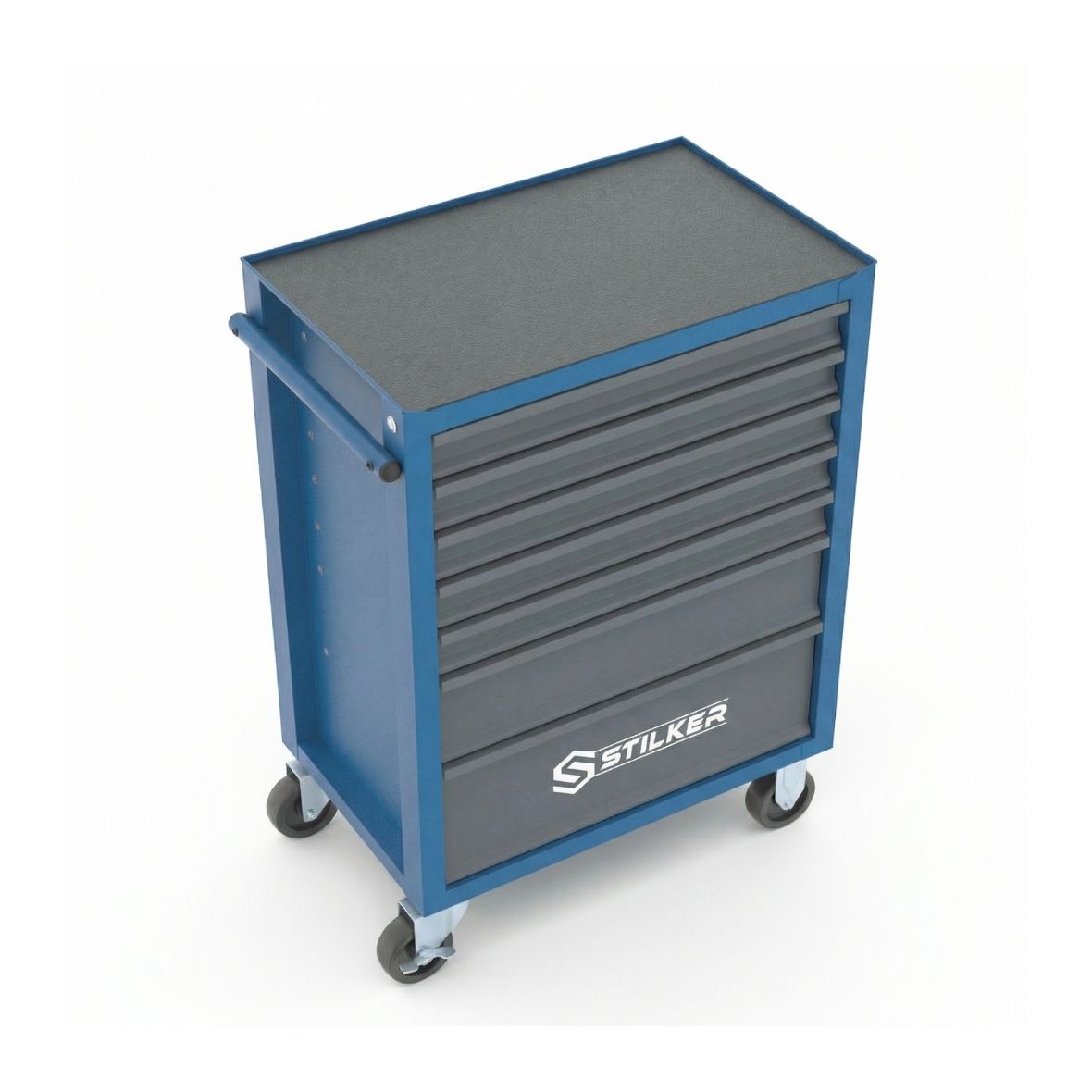 CARRO DE TALLER 7 CAJONES AZUL/GRIS 675X450X900MM VACIO - Imagen 2