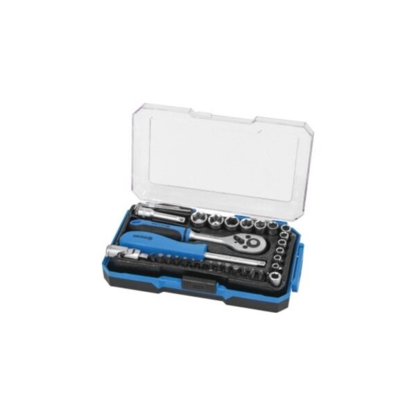 JUEGO DE CAJA DE VASOS 1/4"-35 PIEZAS