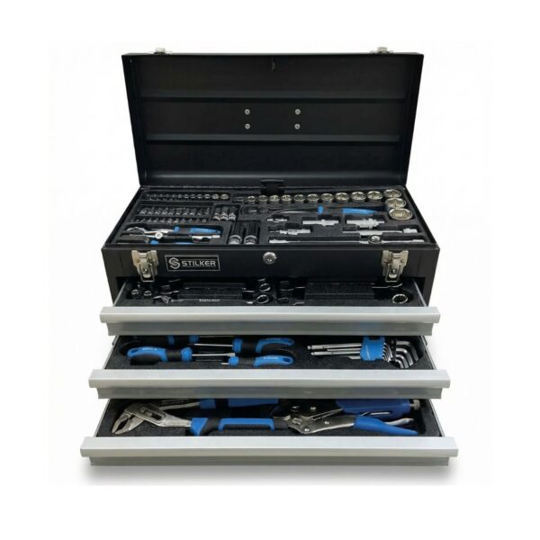 CAJA DE HERRAMIENTAS DE 4 NIVELES – 108 PIEZAS