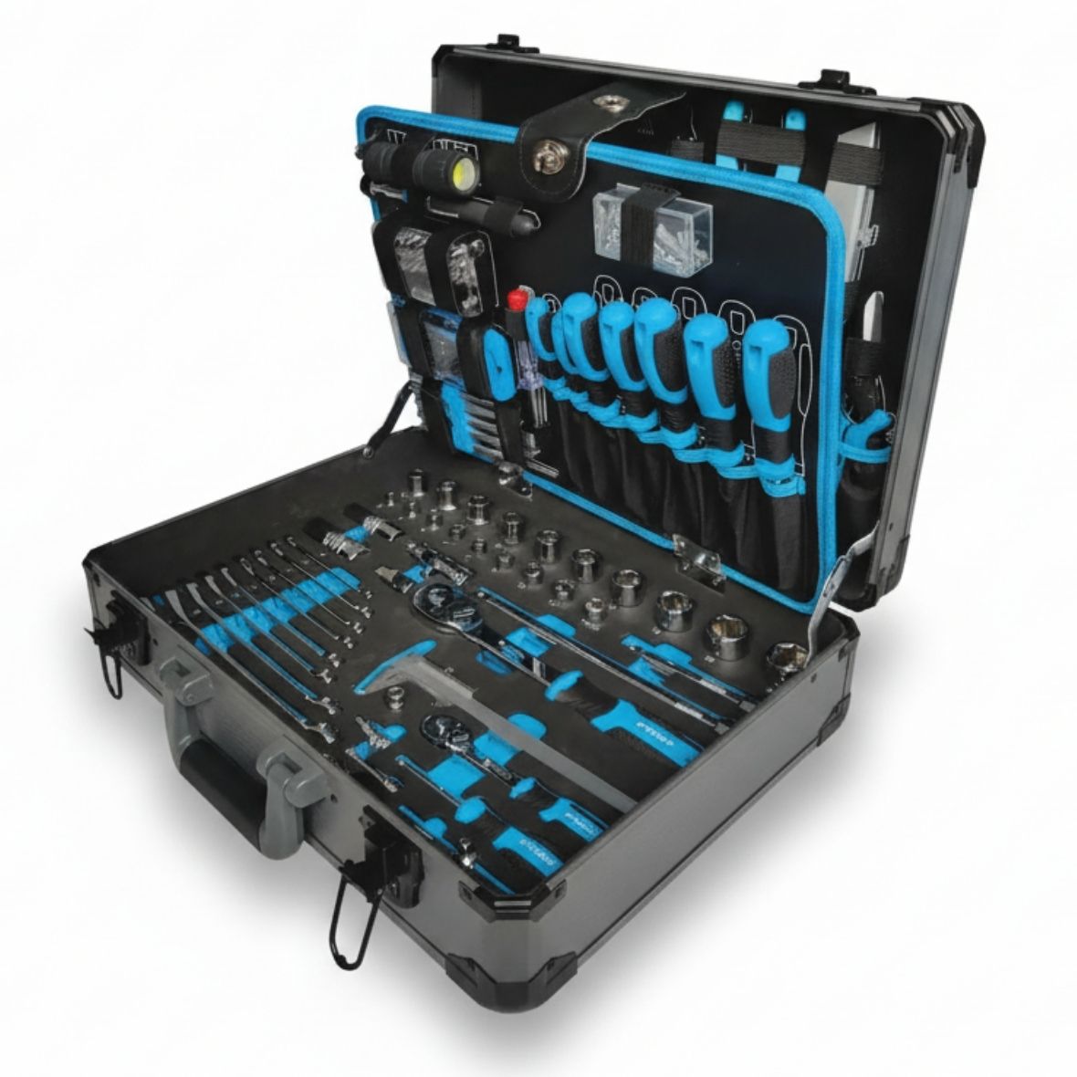 KIT DE HERRAMIENTAS – 133 PIEZAS DE 1/4" A 1/2" - Imagen 2