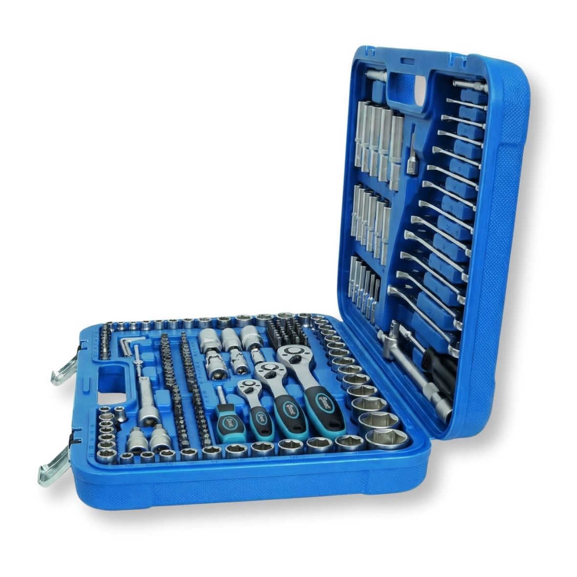 JUEGO DE LLAVES DE VASO DE 1/4",3/8" Y 1/2"-219 PIEZAS - Imagen 2