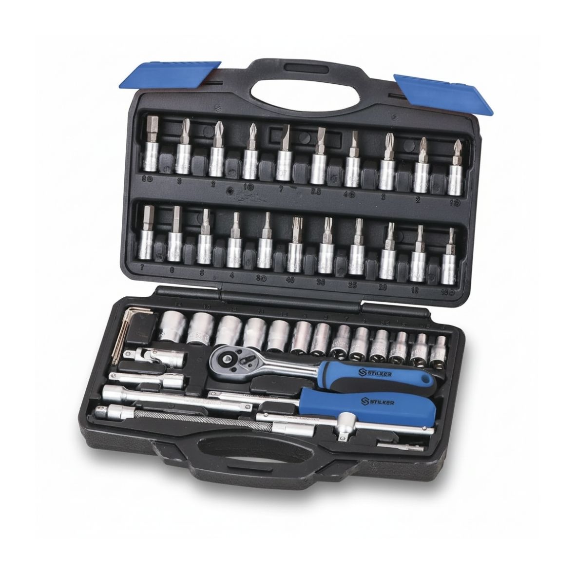 JUEGO DE LLAVES DE VASO DE 1/4"- 46 piezas - Imagen 3