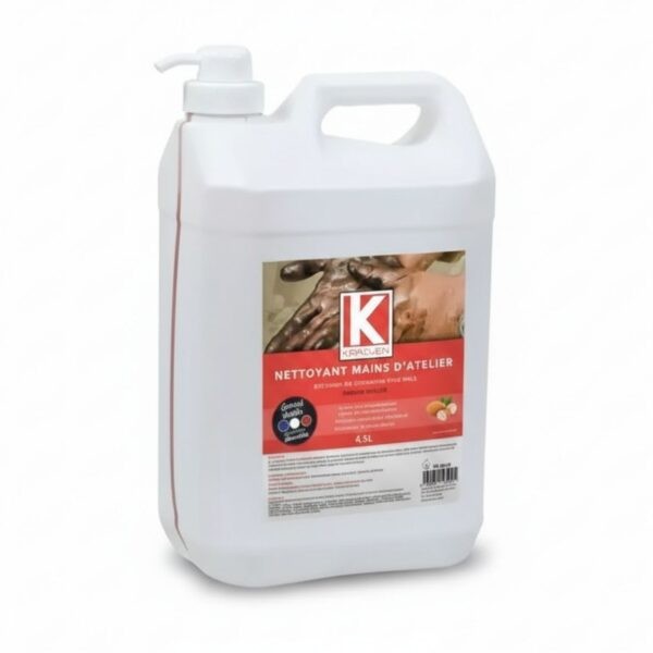 LIMPIADOR DE MANOS DE TALLER AROMA ALMENDRAS 4,5L